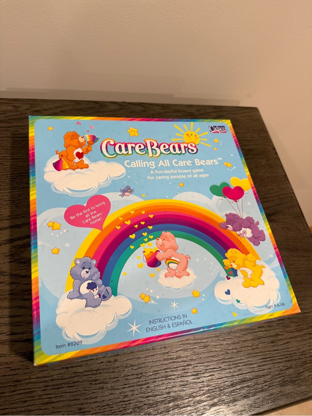 Vintage 2003 Care Bears Calling All Care Bears Board Game Cadaco #8209